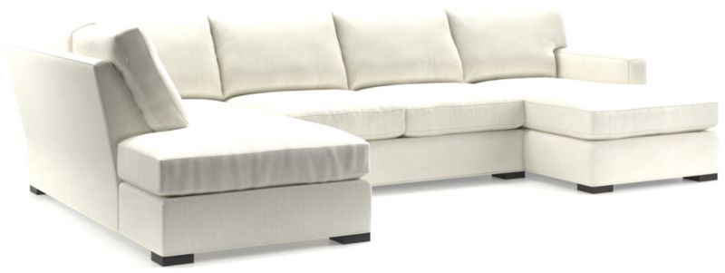 Axis 3-Piece U-Shaped Sectional Sofa with Left-Arm Corner Bumper - image 0 of 5