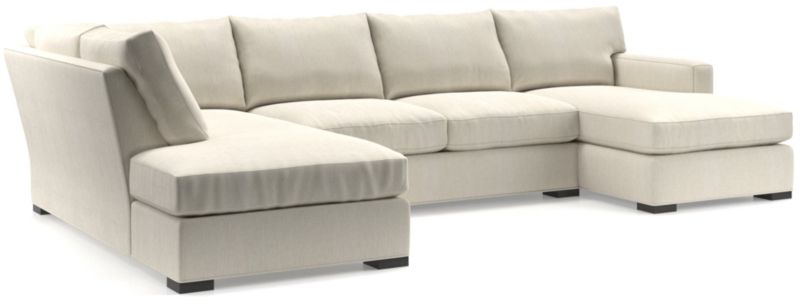 Axis 3-Piece U-Shaped Sectional Sofa with Left-Arm Corner Bumper - image 0 of 5