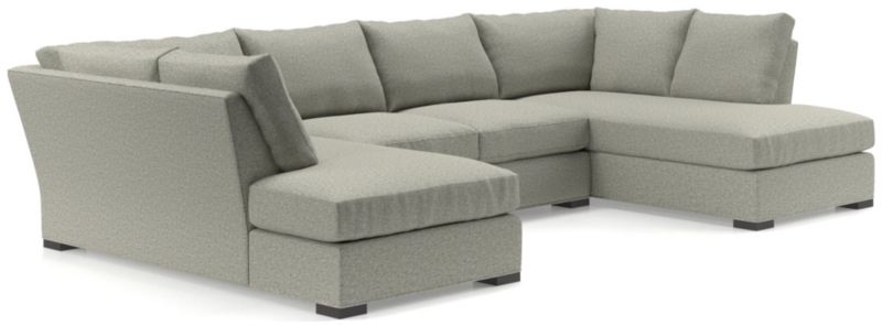 Axis 3-Piece U-Shaped Sectional Sofa with Corner Bumpers - image 0 of 6