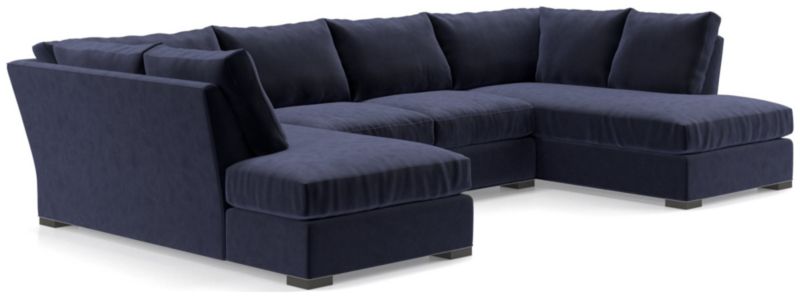 Axis 3-Piece U-Shaped Sectional Sofa with Corner Bumpers - image 0 of 8