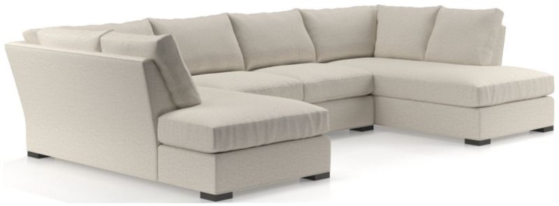 Axis 3-Piece U-Shaped Sectional Sofa with Corner Bumpers - image 0 of 6