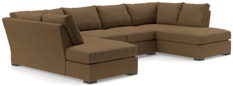 Axis 3-Piece U-Shaped Sectional Sofa with Corner Bumpers - image 0 of 7