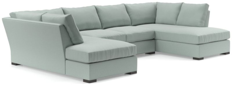 Axis 3-Piece U-Shaped Sectional Sofa with Corner Bumpers - image 0 of 6