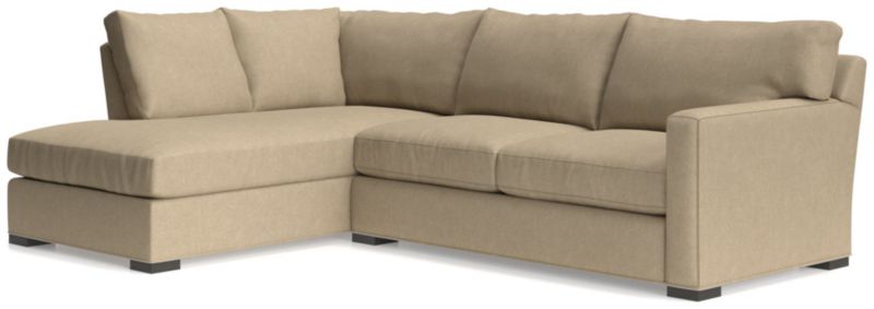 Axis 2-Piece Sectional Sofa with Left-Arm Corner Bumper - image 0 of 6