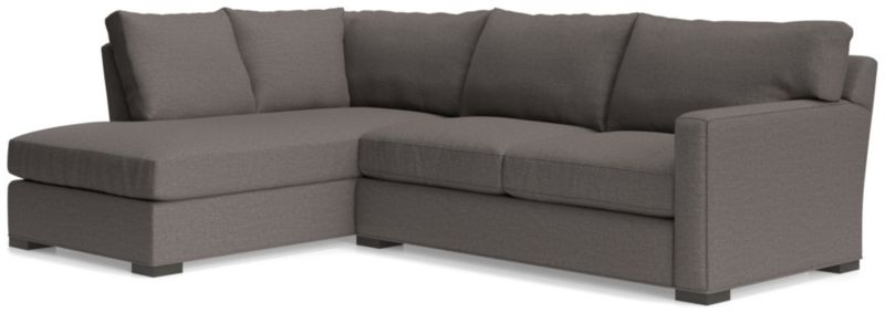 Axis 2-Piece Sectional Sofa with Left-Arm Corner Bumper - image 0 of 5