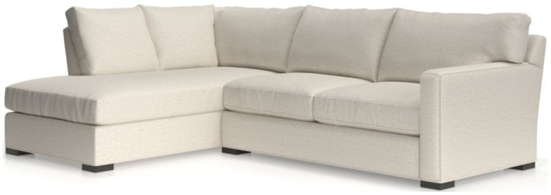 Axis 2-Piece Sectional Sofa with Left-Arm Corner Bumper - image 0 of 5