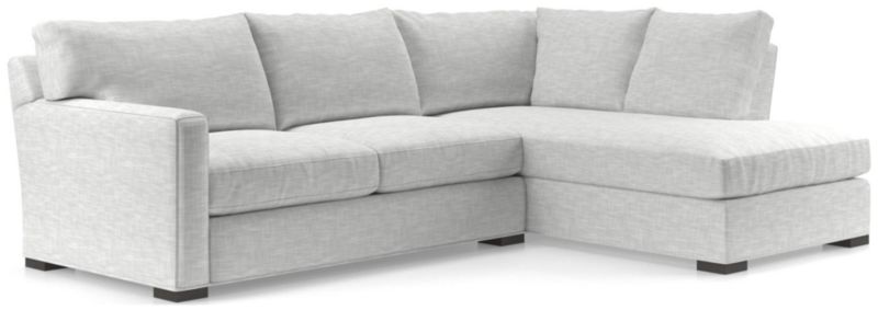 Axis 2-Piece L-Shaped Sectional Sofa with Right-Arm Bumper - image 0 of 7