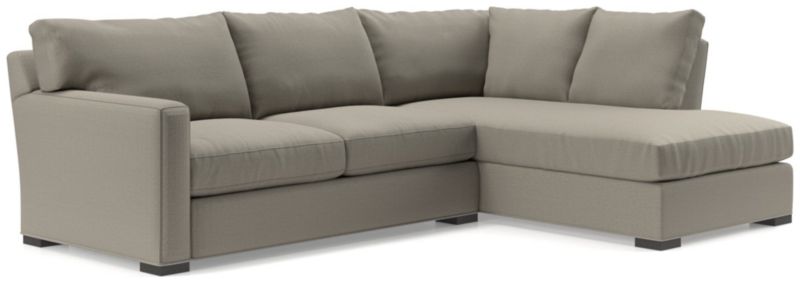 Axis 2-Piece L-Shaped Sectional Sofa with Right-Arm Bumper - image 0 of 7