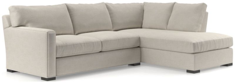 Axis 2-Piece L-Shaped Sectional Sofa with Right-Arm Bumper - image 0 of 6