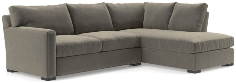 Axis 2-Piece L-Shaped Sectional Sofa with Right-Arm Bumper - image 0 of 6