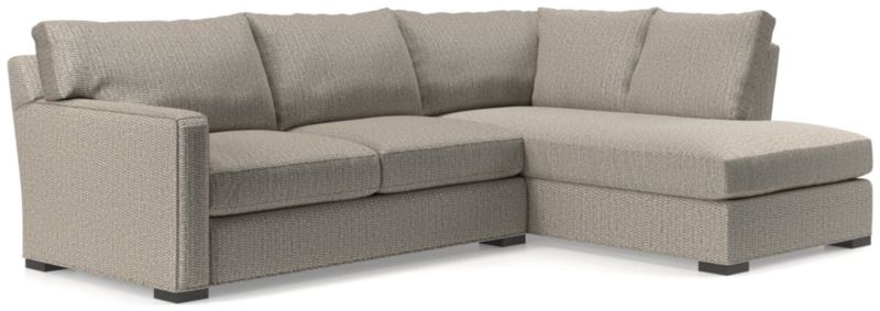 Axis 2-Piece L-Shaped Sectional Sofa with Right-Arm Bumper - image 0 of 6