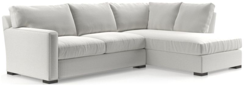 Axis 2-Piece L-Shaped Sectional Sofa with Right-Arm Bumper - image 0 of 7