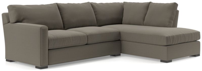 Axis 2-Piece L-Shaped Sectional Sofa with Right-Arm Bumper - image 0 of 6