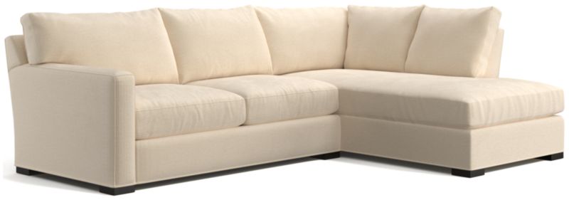 Axis 2-Piece L-Shaped Sectional Sofa with Right-Arm Bumper - image 0 of 7