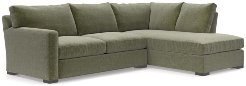 Axis 2-Piece L-Shaped Sectional Sofa with Right-Arm Bumper - image 0 of 7