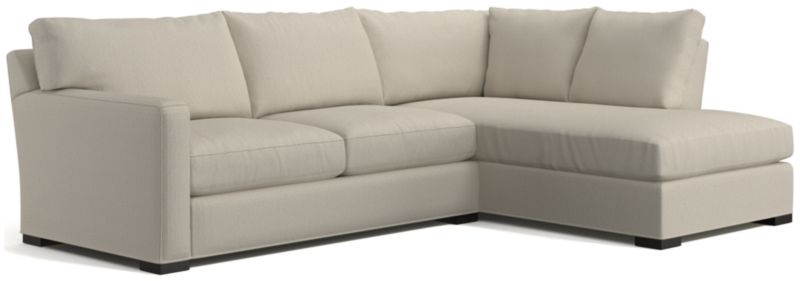 Axis 2-Piece L-Shaped Sectional Sofa with Right-Arm Bumper - image 0 of 7