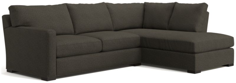 Axis 2-Piece L-Shaped Sectional Sofa with Right-Arm Bumper - image 0 of 7