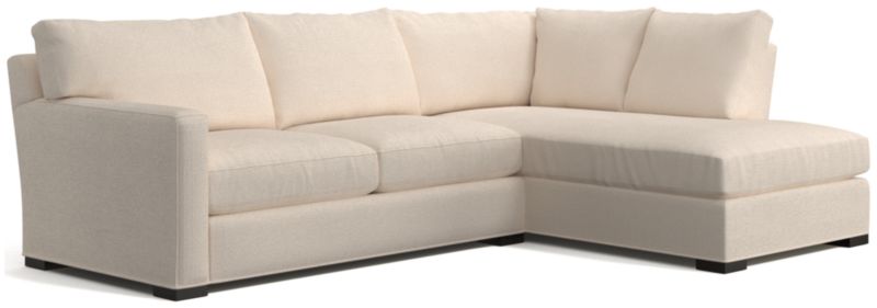 Axis 2-Piece L-Shaped Sectional Sofa with Right-Arm Bumper - image 0 of 7