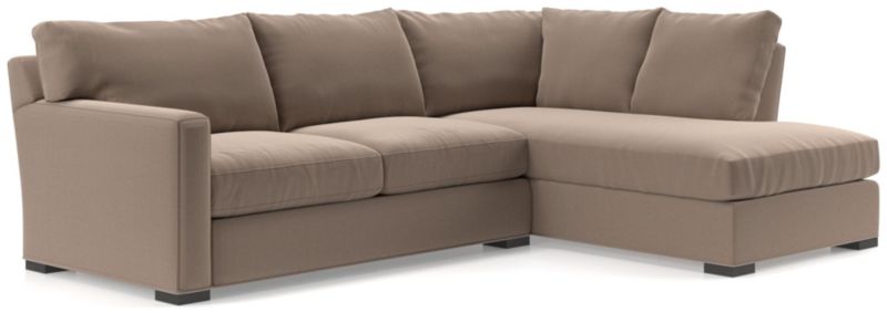 Axis 2-Piece L-Shaped Sectional Sofa with Right-Arm Bumper - image 0 of 7