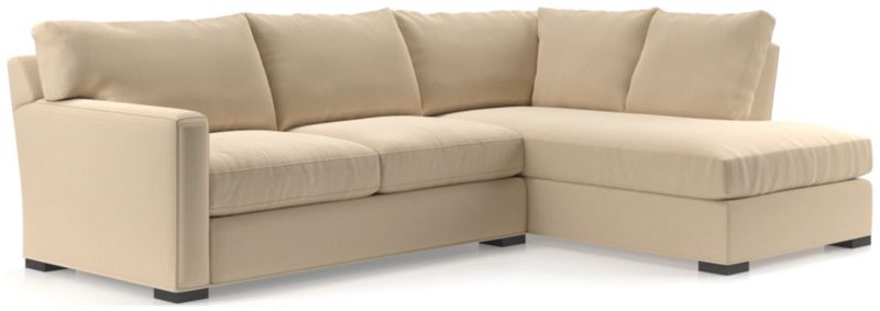 Axis 2-Piece L-Shaped Sectional Sofa with Right-Arm Bumper - image 0 of 7