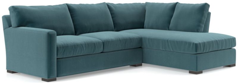 Axis 2-Piece L-Shaped Sectional Sofa with Right-Arm Bumper - image 0 of 6