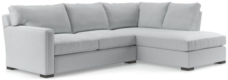 Axis 2-Piece L-Shaped Sectional Sofa with Right-Arm Bumper - image 0 of 7