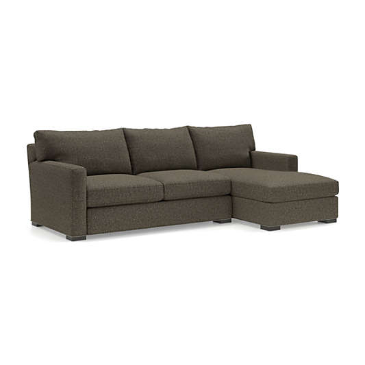 Axis 2-Piece Sectional Sofa with Right-Arm Storage Chaise