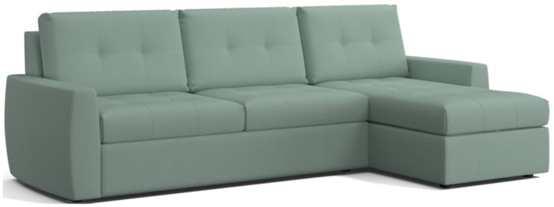 Sombra 2-Piece Queen Sleeper Sectional Sofa with Storage Chaise - image 0 of 9