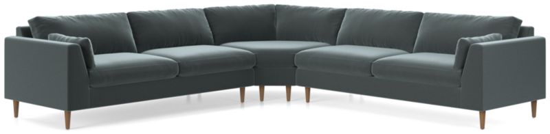 Avondale 3-Piece Wedge Sectional Sofa - image 0 of 7