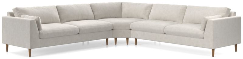 Avondale 3-Piece Wedge Sectional Sofa - image 0 of 7