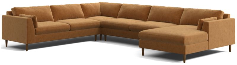 Avondale 4-Piece Corner Sectional Sofa with Chaise Lounge - image 0 of 7