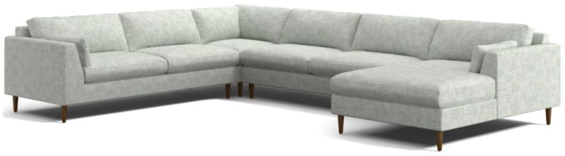 Avondale 4-Piece Corner Sectional Sofa with Chaise Lounge - image 0 of 7