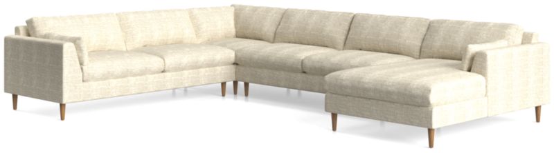 Avondale 4-Piece Corner Sectional Sofa with Chaise Lounge - image 0 of 7