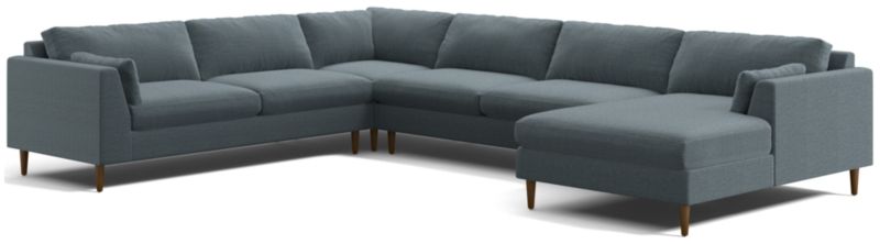 Avondale 4-Piece Corner Sectional Sofa with Chaise Lounge - image 0 of 7