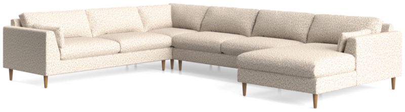 Avondale 4-Piece Corner Sectional Sofa with Chaise Lounge - image 0 of 7