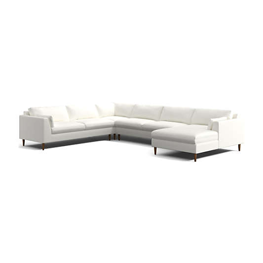 Avondale 4-Piece Corner Sectional Sofa with Chaise Lounge