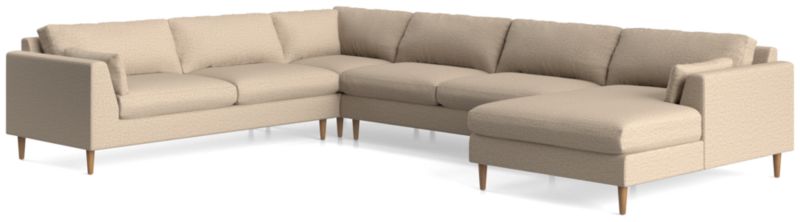 Avondale 4-Piece Corner Sectional Sofa with Chaise Lounge - image 0 of 7