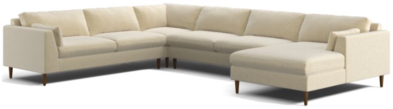 Avondale 4-Piece Corner Sectional Sofa with Chaise Lounge - image 0 of 7