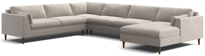 Avondale 4-Piece Corner Sectional Sofa with Chaise Lounge - image 0 of 7