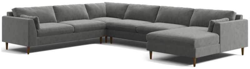 Avondale 4-Piece Corner Sectional Sofa with Chaise Lounge - image 0 of 7