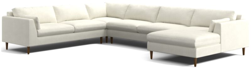 Avondale 4-Piece Corner Sectional Sofa with Chaise Lounge - image 0 of 7