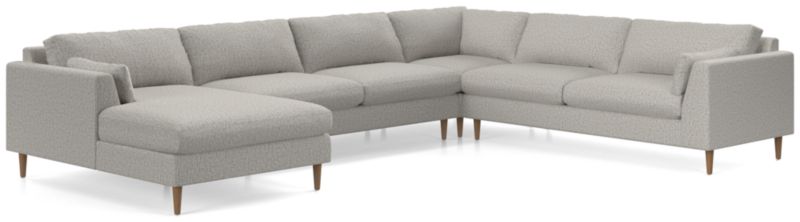 Avondale 4-Piece Corner Sectional Sofa with Chaise Lounge - image 0 of 7