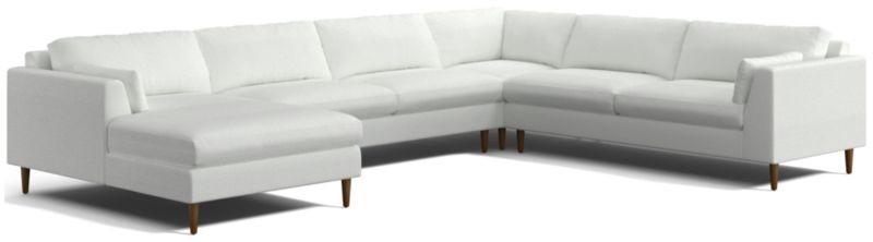 Avondale 4-Piece Corner Sectional Sofa with Chaise Lounge - image 0 of 7