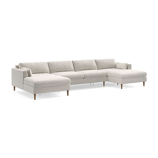 Avondale 3-Piece Double-Chaise Sectional Sofa