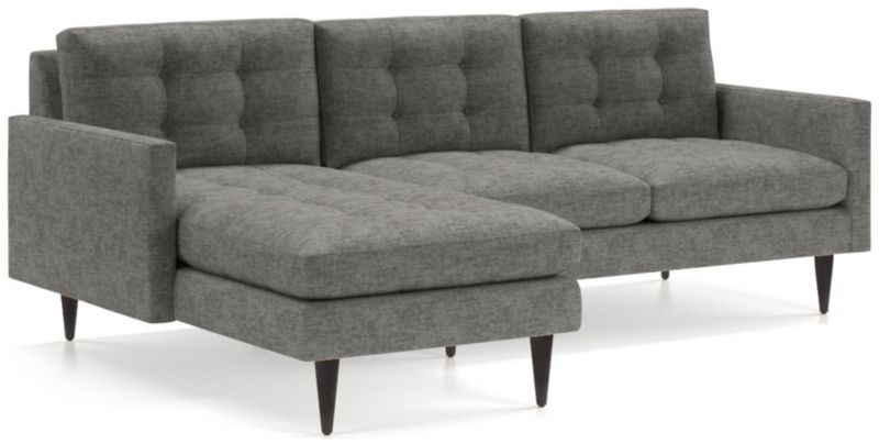 Petrie 2-Piece Left-Arm Chaise Midcentury Sectional Sofa - image 0 of 5