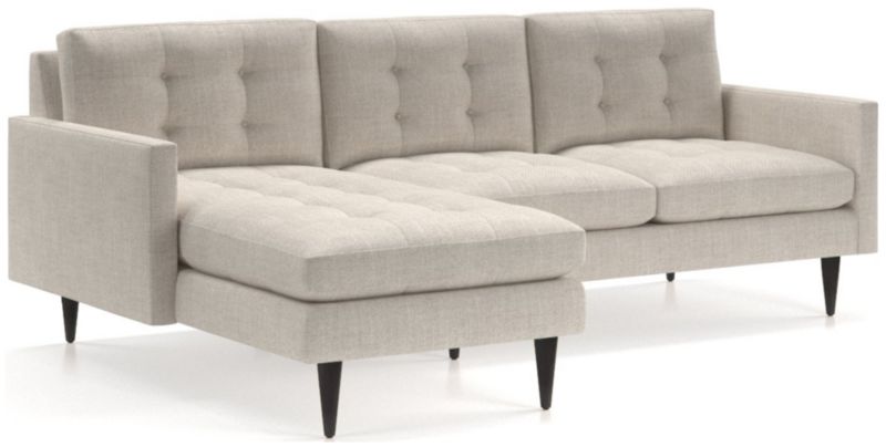 Petrie 2-Piece Left-Arm Chaise Midcentury Sectional Sofa - image 0 of 5