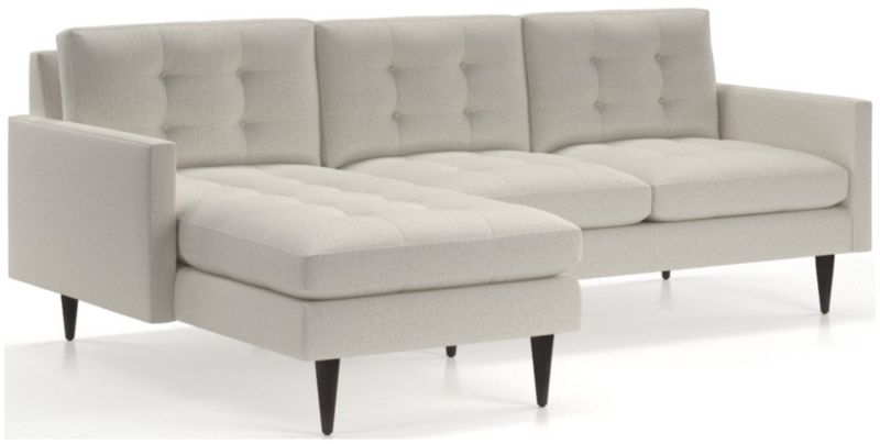 Petrie 2-Piece Left-Arm Chaise Midcentury Sectional Sofa - image 0 of 5