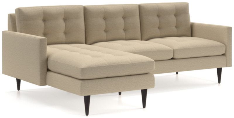 Petrie 2-Piece Left-Arm Chaise Midcentury Sectional Sofa - image 0 of 5