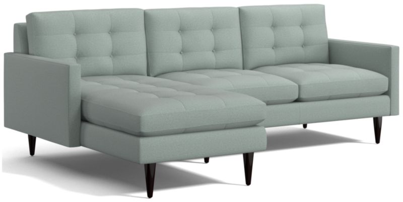 Petrie 2-Piece Left-Arm Chaise Midcentury Sectional Sofa - image 0 of 5