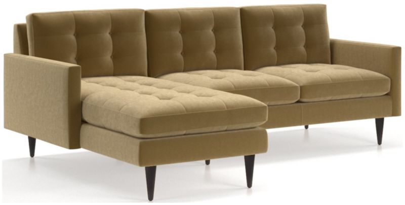 Petrie 2-Piece Left-Arm Chaise Midcentury Sectional Sofa - image 0 of 5